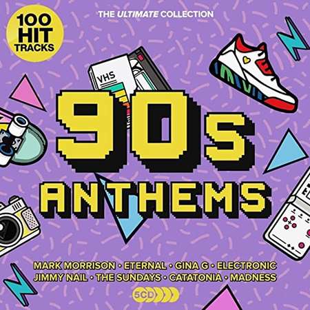 VA - 100 Hit Tracks 90s Anthems [5CD]