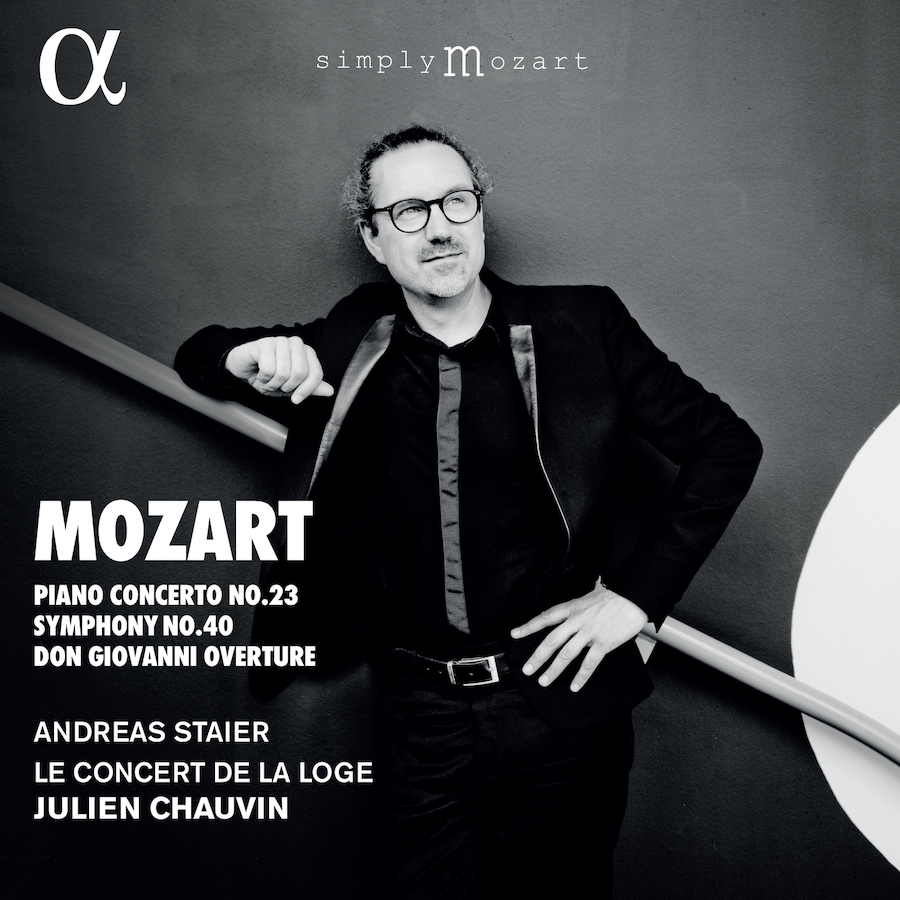 Andreas Staier, Le Concert de la Loge & Julien Chauvin - Mozart: Piano Concerto No. 23, Symphony No. 40