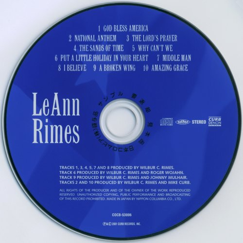 LeAnn Rimes - God Bless America (2001) [16bit Flac]